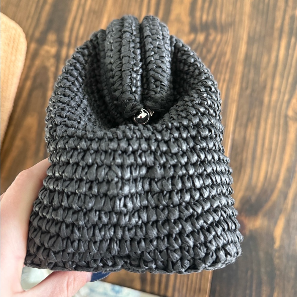 COS Gray Woven Clutch - Picture 2 of 9